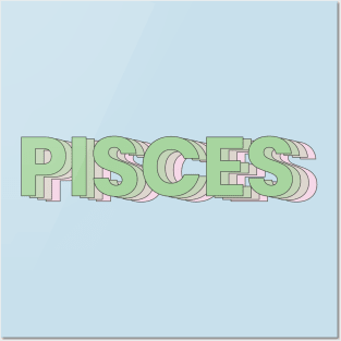 Pisces Posters and Art
